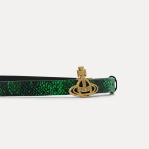 Vivienne Westwood Small Line Orb Buckle Belt | Women Belts And Harnesses | Belts And Harnesses