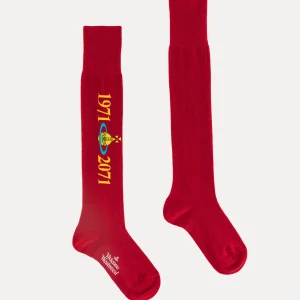 Vivienne Westwood Soccer High Sock | Women Socks | Socks And Tights