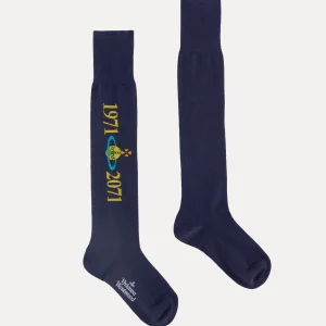 Vivienne Westwood Soccer High Sock | Women Socks | Socks And Tights