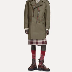 Vivienne Westwood Stripped Trench Coat | Coats And Jackets