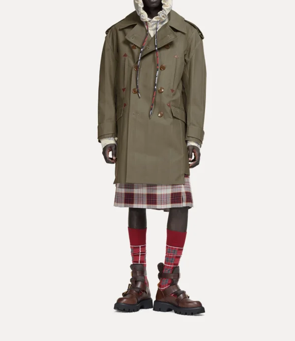 Vivienne Westwood Stripped Trench Coat | Coats And Jackets