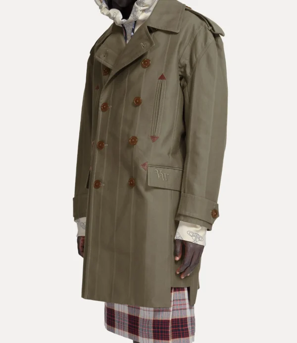 Vivienne Westwood Stripped Trench Coat | Coats And Jackets