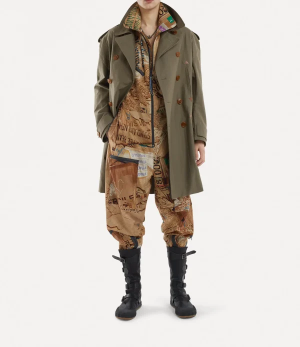 Vivienne Westwood Stripped Trench Coat | Coats And Jackets
