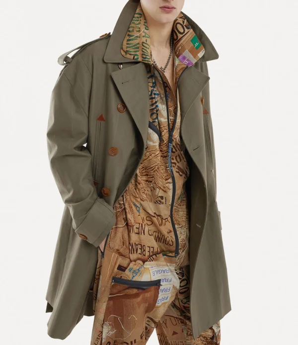Vivienne Westwood Stripped Trench Coat | Coats And Jackets