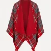 Vivienne Westwood Tartan Poncho | Women Scarves And Ponchos | Scarves And Ponchos