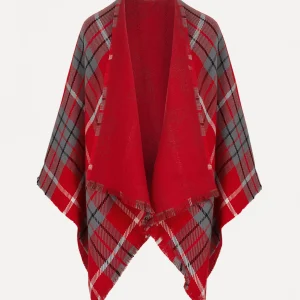 Vivienne Westwood Tartan Poncho | Women Scarves And Ponchos | Scarves And Ponchos