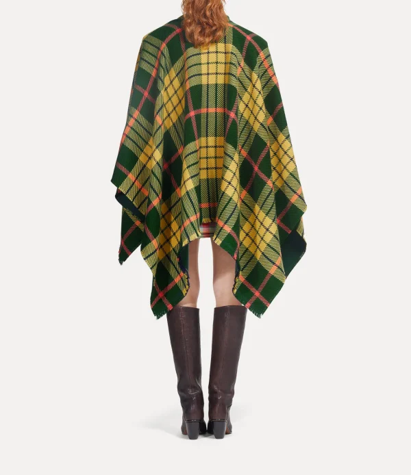 Vivienne Westwood Tartan Poncho | Women Scarves And Ponchos | Scarves And Ponchos