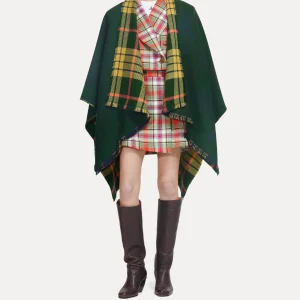 Vivienne Westwood Tartan Poncho | Women Scarves And Ponchos | Scarves And Ponchos