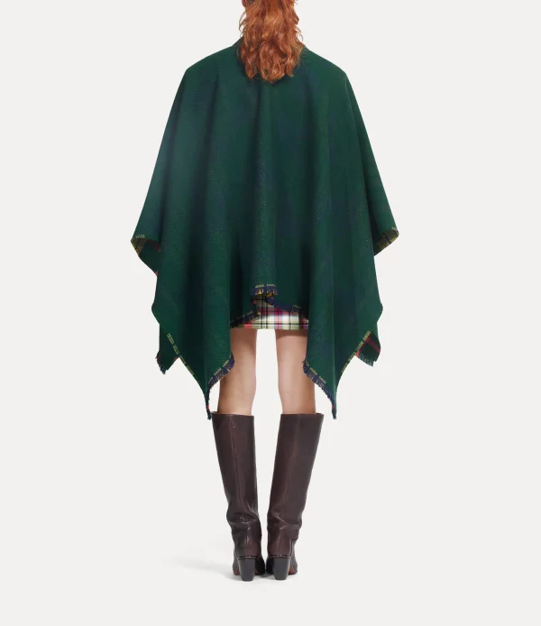 Vivienne Westwood Tartan Poncho | Women Scarves And Ponchos | Scarves And Ponchos