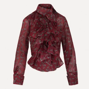 Vivienne Westwood Wizard Frill Shirt | Women Tops And Shirts